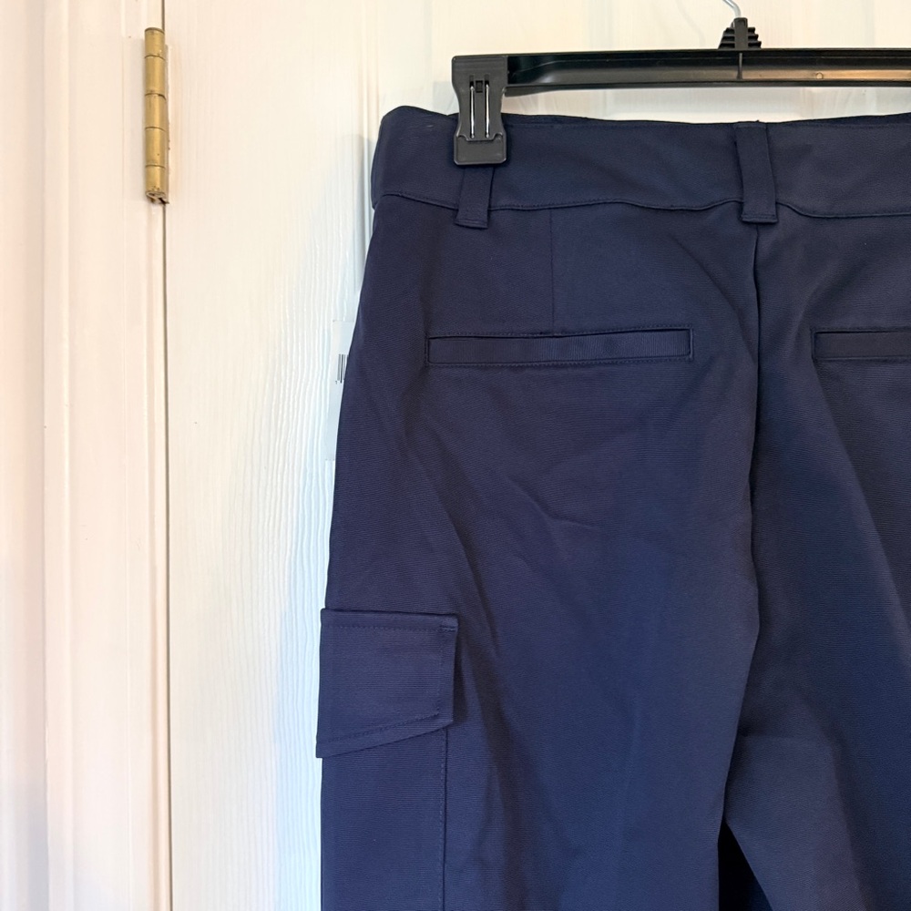 Lauren Ralph Lauren Faille Cargo Pant Navy Blue 8 - Picture 12 of 12